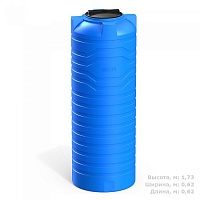 Емкость вертикальная N 500 литров  в Калуге