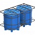 Кассета с емкостями 10000 литров 10 м3 в  Калуге. Фото, описание