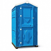 Туалетная кабина для стройки Эконом купить в Калуге
